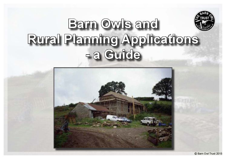 Planning Barn Owl Planners Guide 2015