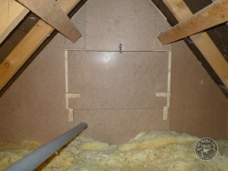 Barn Owl Loft Partition Construction 04