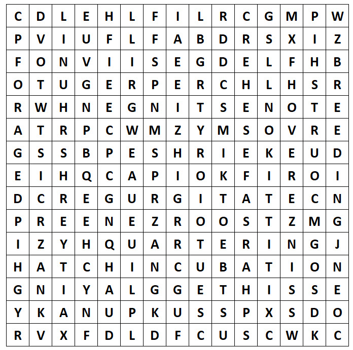 Behaviour crossword