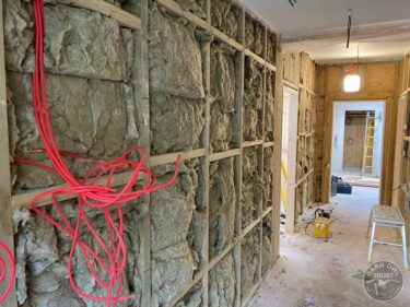 Recycled insulation in interior walls 30th october