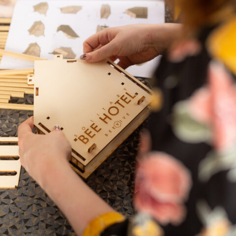 Bee Hotel Construction